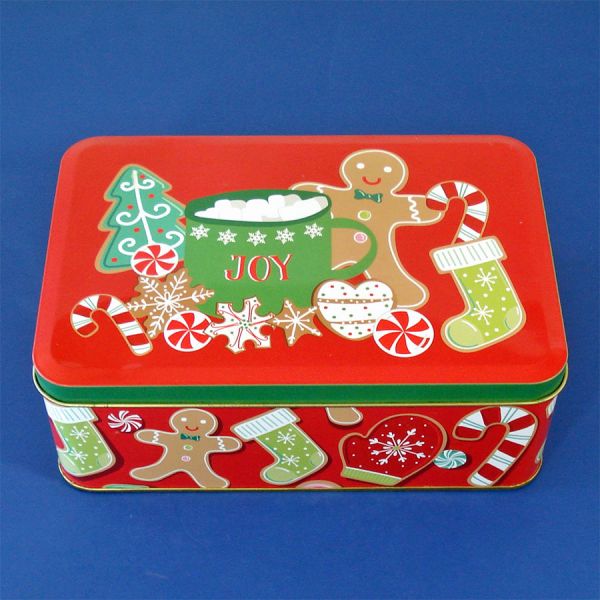 Aluminum Cookie Cutters in Christmas Gingerbread Boy Tin #4