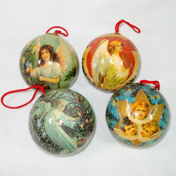 Twelve Glorious Angels Christmas Ornaments Set #5