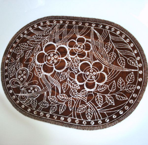 Corelle Batik Oval Serving Platter #2