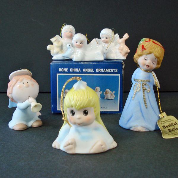 Collection 30 Plus Christmas Angel Figurines and Ornaments #5