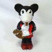 Bisque Mickey Mouse 1930s Toy Figurine