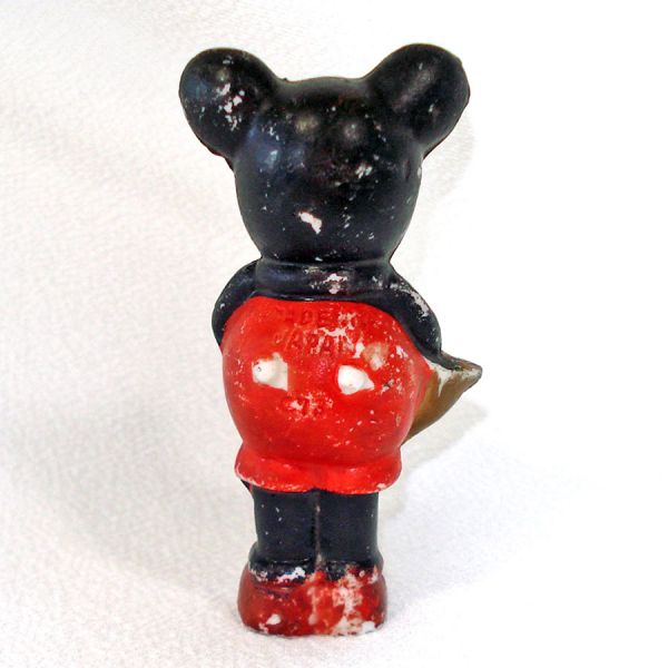 Bisque Mickey Mouse 1930s Toy Figurine #2