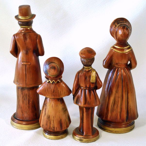 Norcrest Dickensian Christmas Carolers Family Figurines Set #2