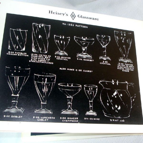 Heisey Glassware  No. 109 Catalog 1974 Reprint #4