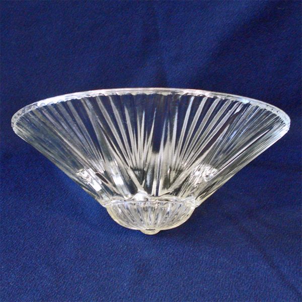 Art Deco 3 Chain Glass Ceiling Shade 10 Inch #3