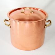 Copper 3.5 Quart Stock Pot With Lid