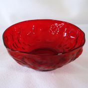 Morgantown Ruby Crinkle 5 Inch Bowl