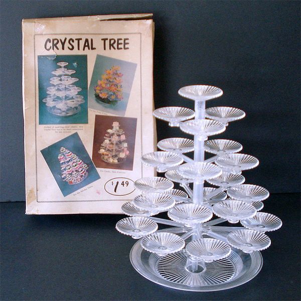 Crystal Tree Christmas Party Centerpiece