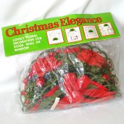 1973 Christmas Floral Door Wall Decoration Mint in Package