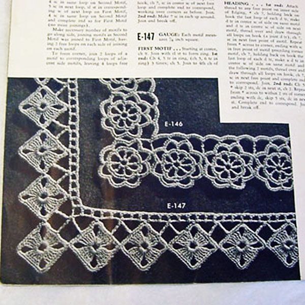 2 Coats & Clarks Crochet Pattern Books Edgings 205 & 138. 19
