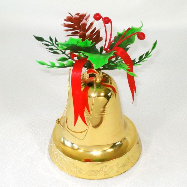 Electronic Musical Bell Christmas Ornament Plays 4 Carols #3