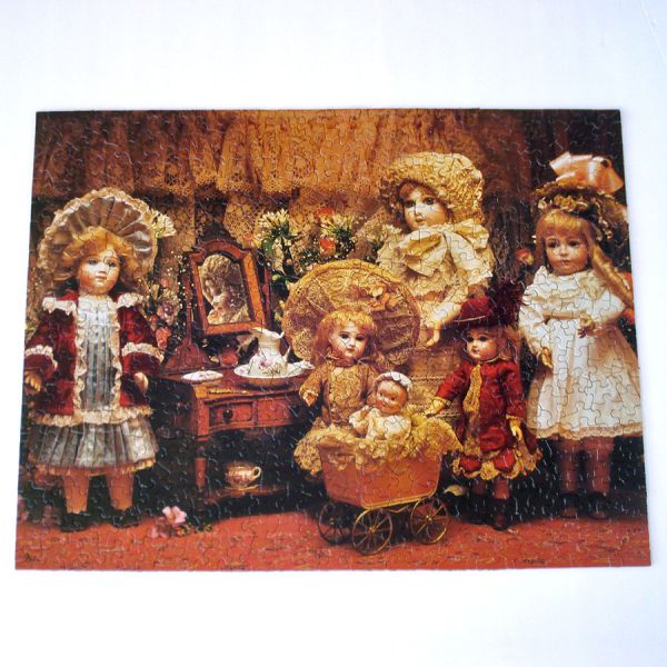 Fancy Frilly Antique Dolls Springbok Jigsaw Puzzle #2