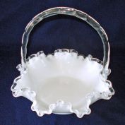 Fenton Silvercrest 8 Inch Basket