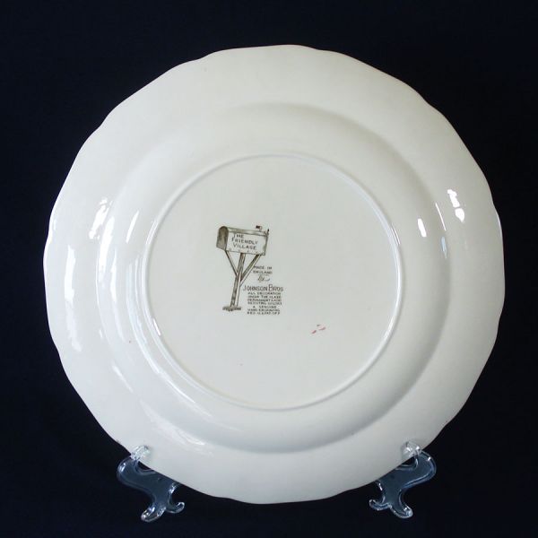 Johnson Brothers Friendly Village Round Platter Chop Plate #2