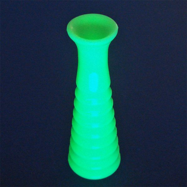 Jeannette Jadite Ringed Bud Vase #2