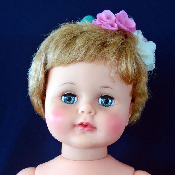 Ideal Kissy 1960s Vinyl 22 Inch Doll #7