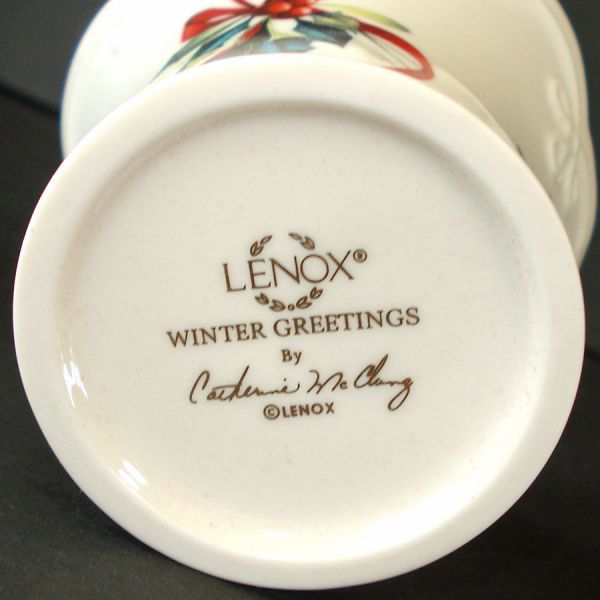 Lenox Winter Greetings Candle Holders, Box Set of 3 #3