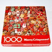 Merry Crispness Springbok Christmas Cookies Jigsaw Puzzle