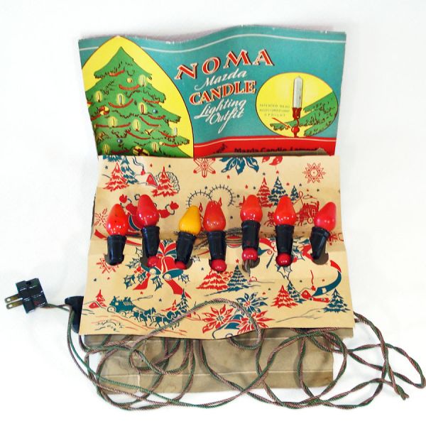 Noma C7 Cloth Cord Christmas Light String