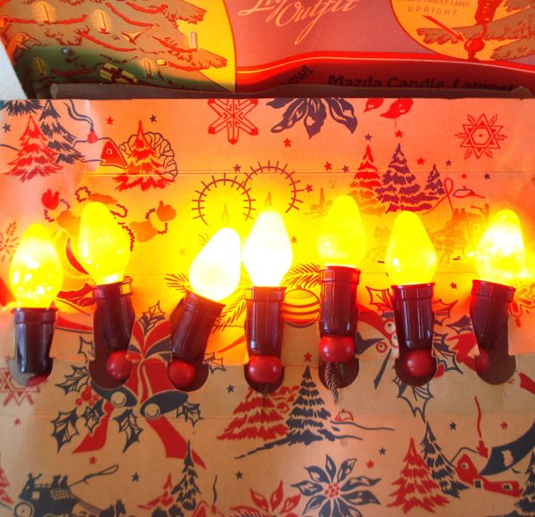 Noma C7 Cloth Cord Christmas Light String #2