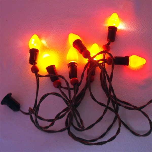 Noma C7 Cloth Cord Christmas Light String #5