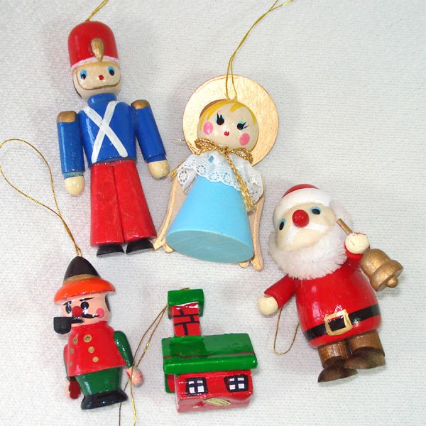 Lot Vintage Christmas Ornaments For Kids #3