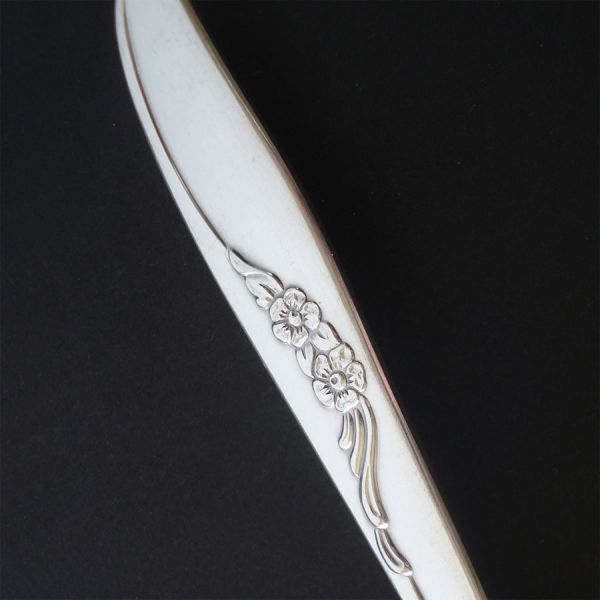 Jennifer Oneida 4 Silverplate Tablespoons 1959 #2