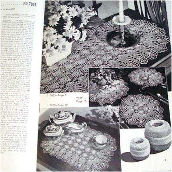 Pineapple Fan-Fair Crochet Pattern Instruction Booklet #4