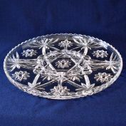 EAPC Early American Prescut Hocking Divided 5 Part Relish Tray
