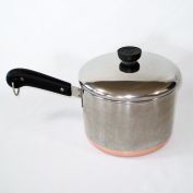 Revere Ware Copper Clad Stainless 3 Quart Saucepan and Lid