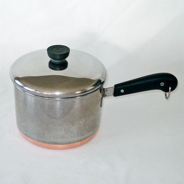 Revere Ware Copper Clad Stainless 3 Quart Saucepan and Lid #2