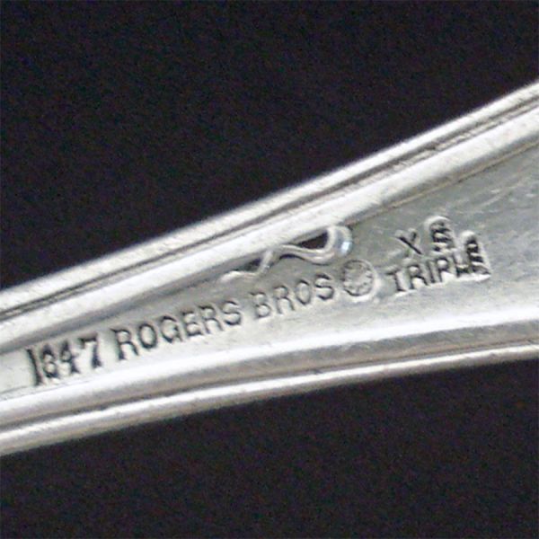 Vintage Grape Rogers Bros Silverplate Gravy Ladle 1904 #4