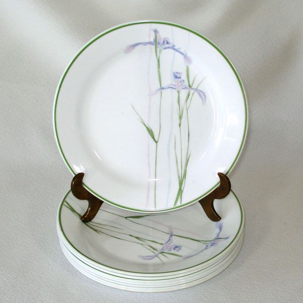 Corelle Shadow Iris Set 8 Salad Plates #2