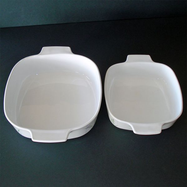 Corning Shadow Iris 2 and 1 Qt  Covered Casserole Bakers #4