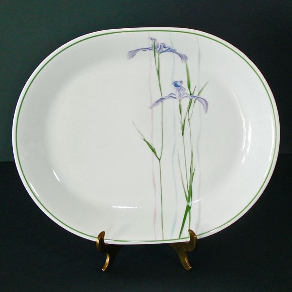 Corelle Shadow Iris Oval Serving Platter #2