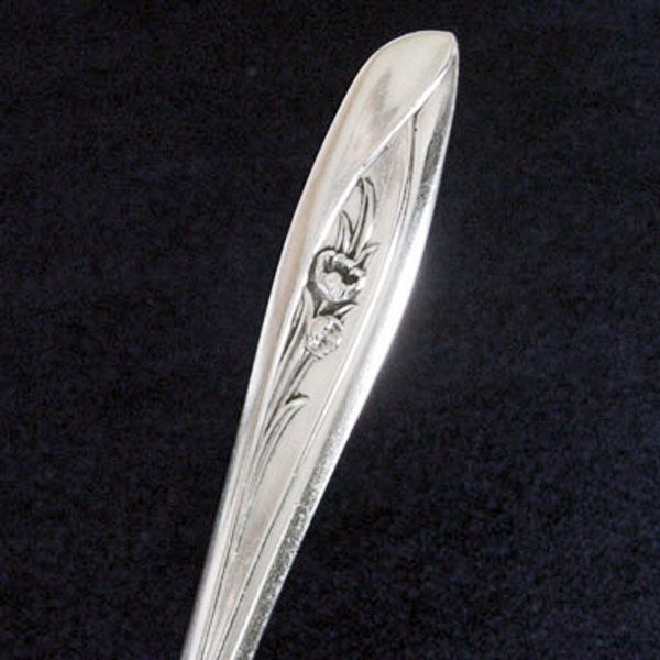 Silver Tulip International Silver Cold Meat Serving Fork #2