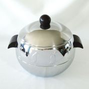 Chrome West Bend Penguin Hot Cold Server 1940s