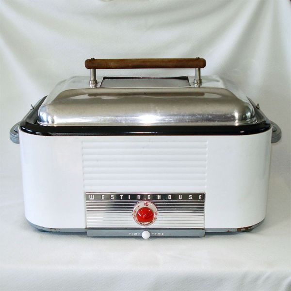 1950s Westinghouse Electric Roaster Oven With Rack