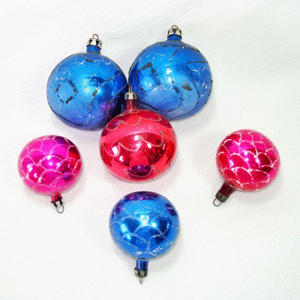 22 Poland Decorated Glass Christmas Ornaments #4
