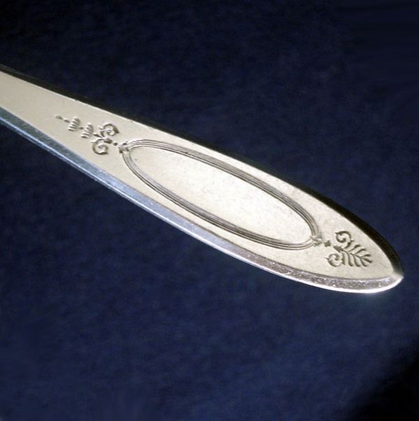 Adam Oneida Community 2 Silverplate Tablespoons Place Spoons #2