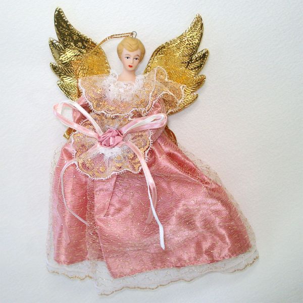 3 Christmas Angel Ornaments 1979 to 1996 #5