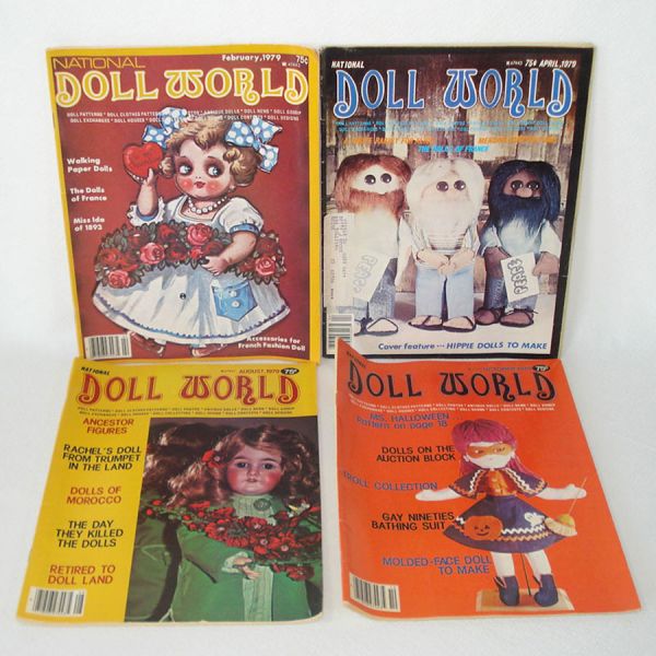 National Doll World Magazine 8 Issues 1979 #2