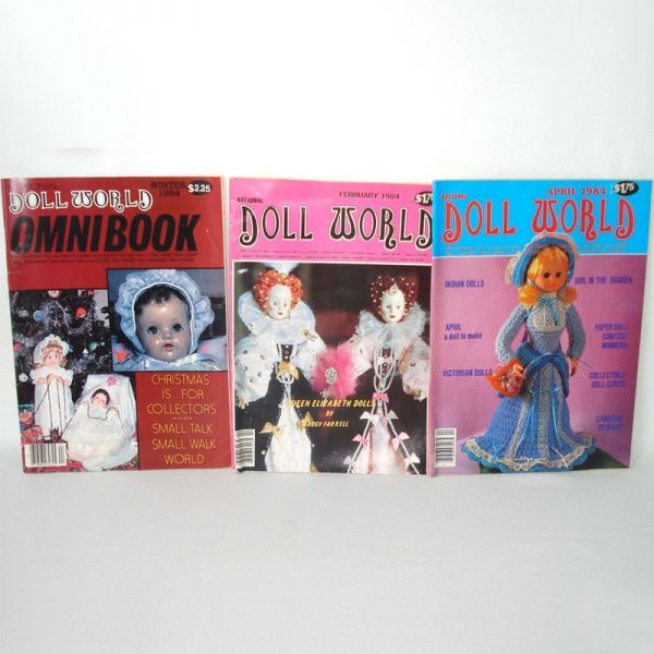 National Doll World Magazine 11 Issues 1984 #2
