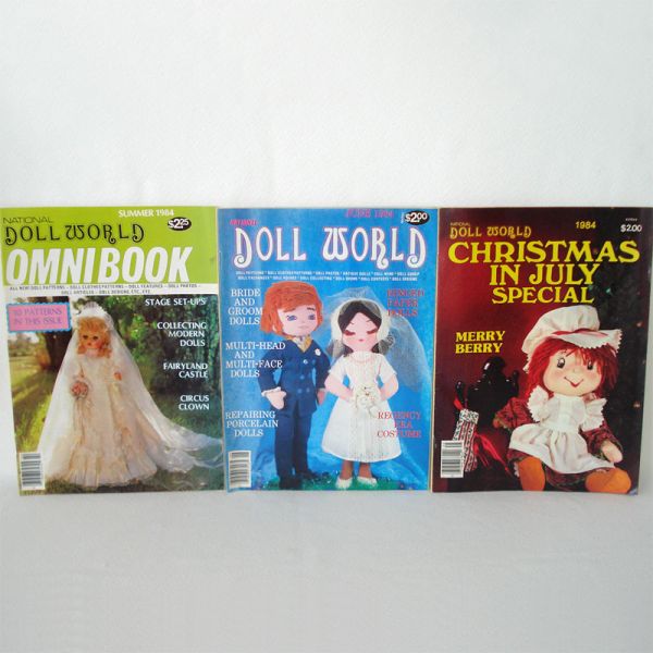 National Doll World Magazine 11 Issues 1984 #3