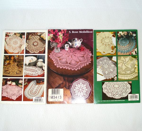 Lot 9 Vintage Crochet Pattern Books, Magazines #4