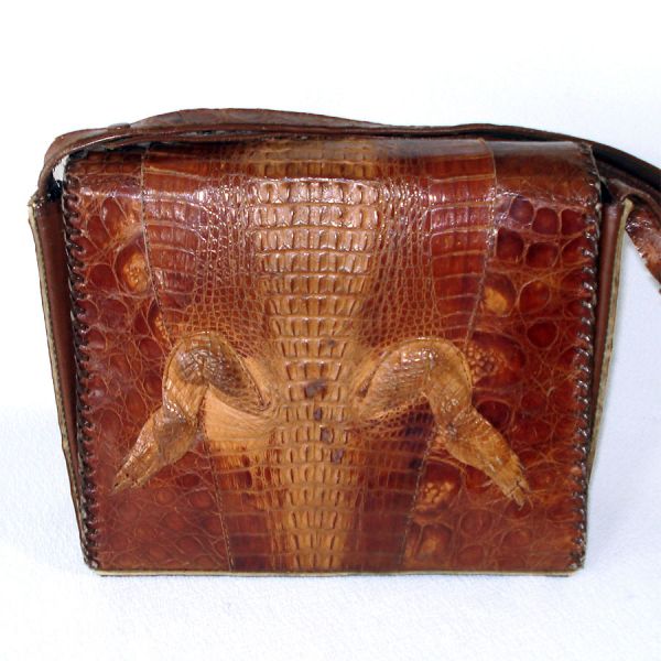 Genuine Alligator Leather Purse Handbag #4