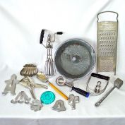 Vintage Metal Kitchen Utensils Lot 18 Pieces