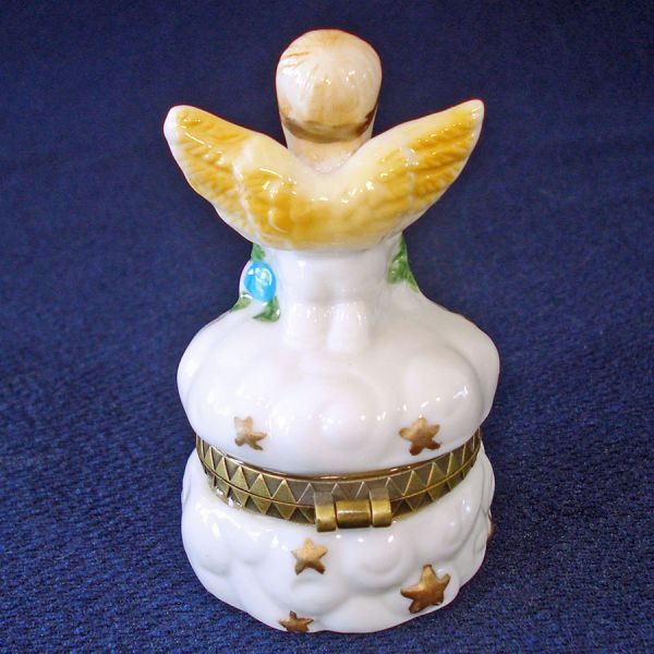 Porcelain Angel Trinket Box #2