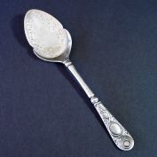 Atkin Brothers Silverplate Victorian Jam Spoon