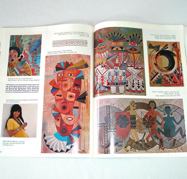 Arizona Highways Magazine 1976 Book, 2 Issues Indian Arts Crafts #4
